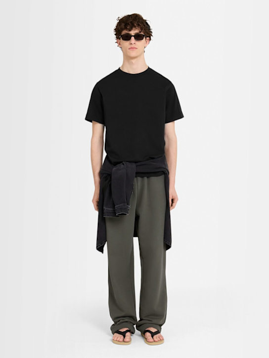 The Core: T-shirt en jersey de coton - Noir - men_1 | Luisa Via Roma