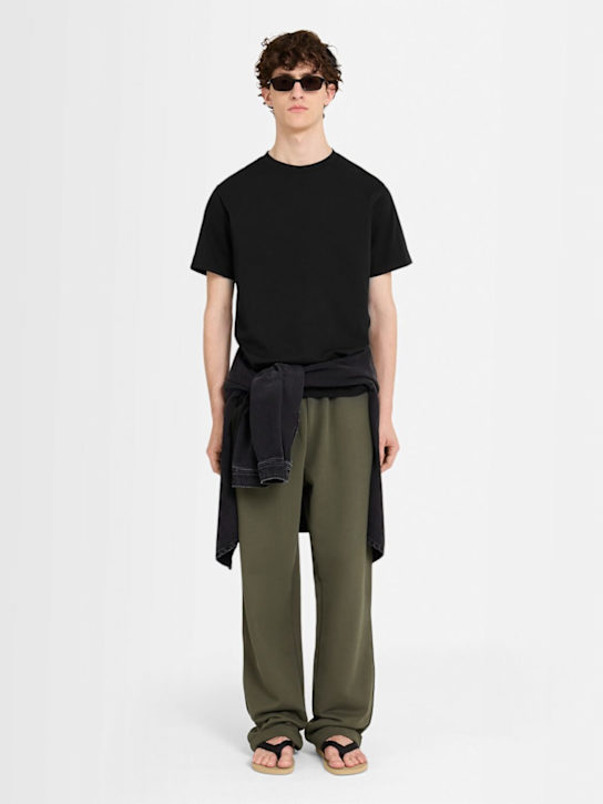 The Core: T-SHIRT AUS BAUMWOLLJERSEY - Schwarz - men_1 | Luisa Via Roma