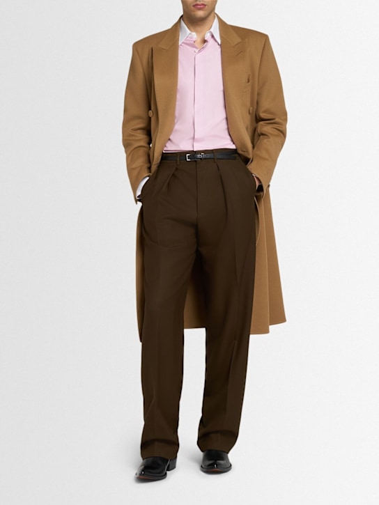Tom Ford: Piece dyed poplin shirt - men_1 | Luisa Via Roma