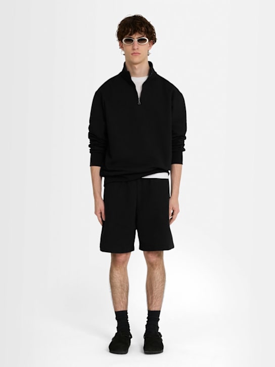 The Core: Short en coton - Noir - men_1 | Luisa Via Roma
