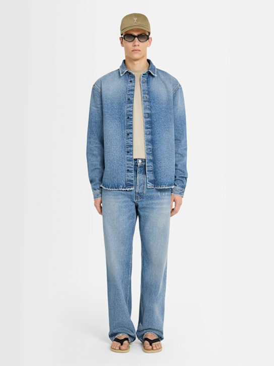 The Core: Jean en denim à 5 poches - Light Blue Wash - men_1 | Luisa Via Roma