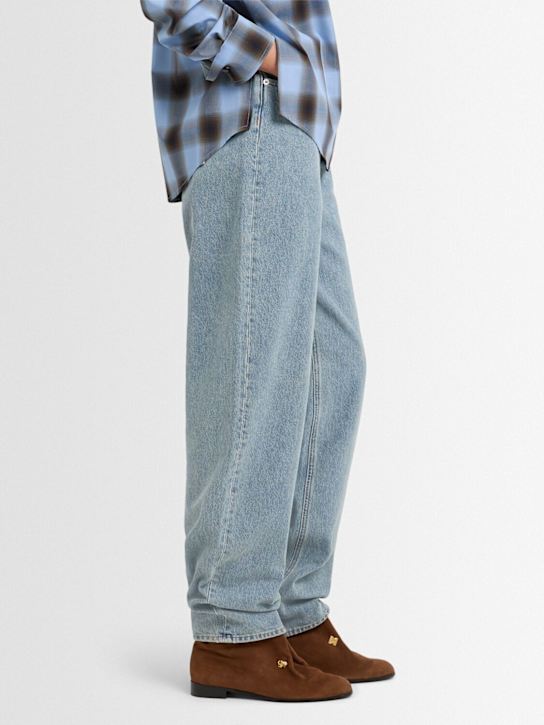 Eenk: 25mm Suede ankle boots - Brown - women_1 | Luisa Via Roma