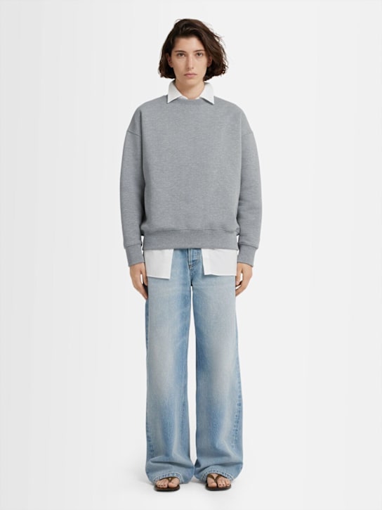 Annagreta: Sudadera Elizabeth de algodón - Gris - women_1 | Luisa Via Roma