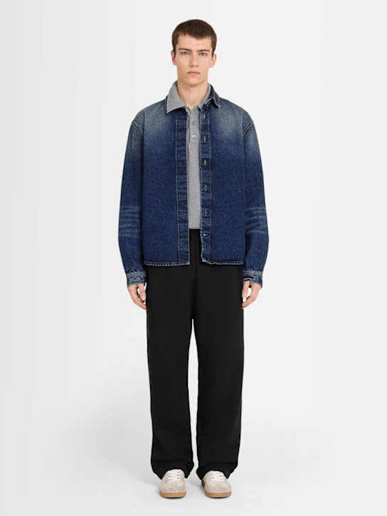 The Core: Cotton sweatpants - Black - men_1 | Luisa Via Roma