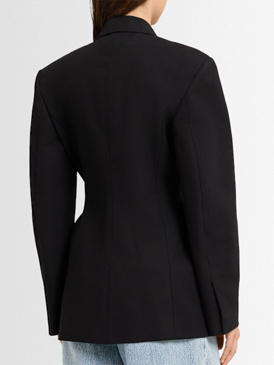 Blazer in drill di cotone - Wardrobe.nyc - Donna  | Luisaviaroma