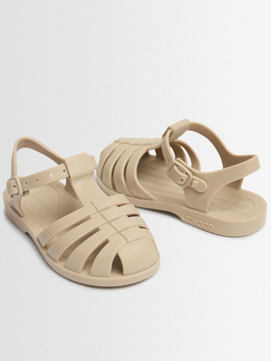 Liewood: Gummisandalen - Beige - kids-boys_1 | Luisa Via Roma