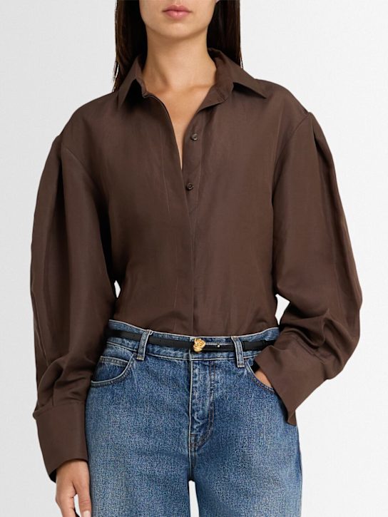 Eenk: Leather belt - women_1 | Luisa Via Roma