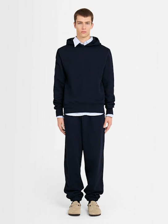 The Core: Cotton sweatshirt hoodie - Blue - men_1 | Luisa Via Roma