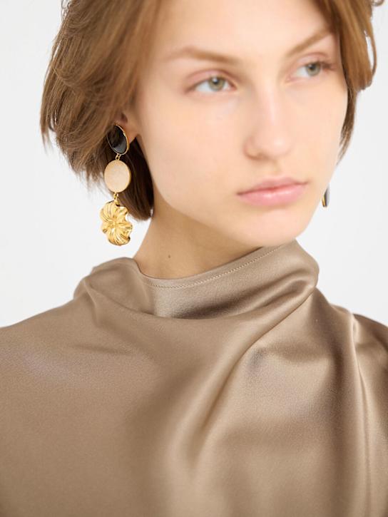 Destree: Sonia Daisy double stone earrings - women_1 | Luisa Via Roma