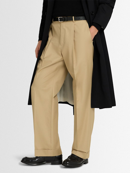 Officine Creative: Chronicle leather loafers - Black - men_1 | Luisa Via Roma