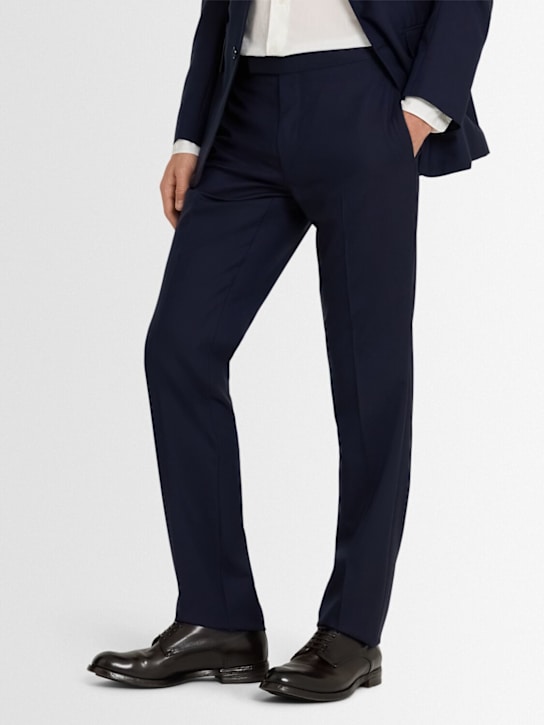 Officine Creative: Anatomia leather lace-up shoes - Brown - men_1 | Luisa Via Roma