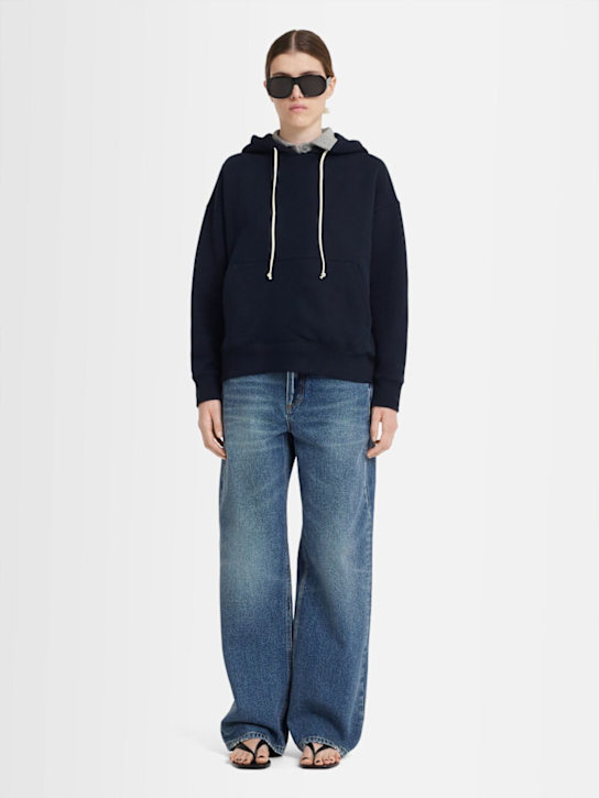 Annagreta: Judy コットンスウェットフーディー - ブルー - women_1 | Luisa Via Roma