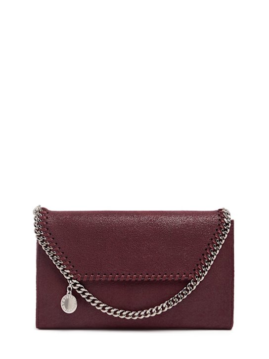 Stella McCartney: Falabella shaggy deer wallet on chain - women_0 | Luisa Via Roma