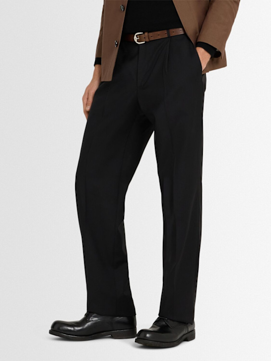 Officine Creative: Bulla leather lace-up shoes - men_1 | Luisa Via Roma