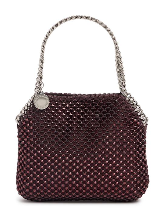 Stella McCartney: Mini Falabella bag w/crystals - women_0 | Luisa Via Roma
