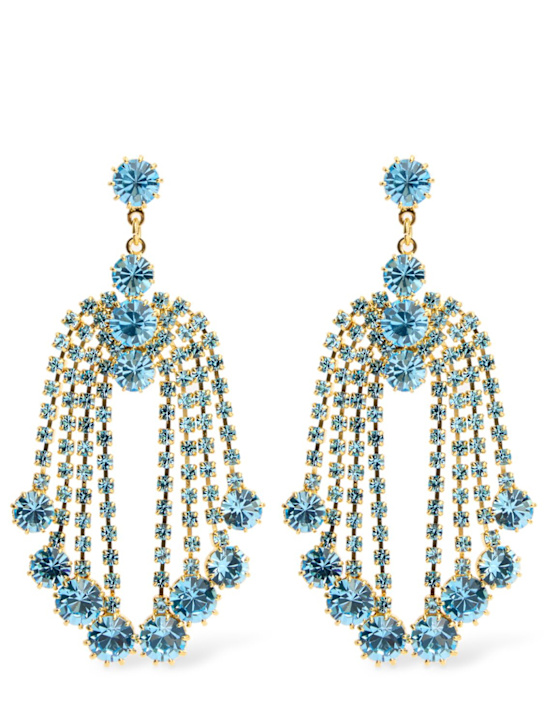 Magda Butrym: Crystal pendant earrings - women_0 | Luisa Via Roma