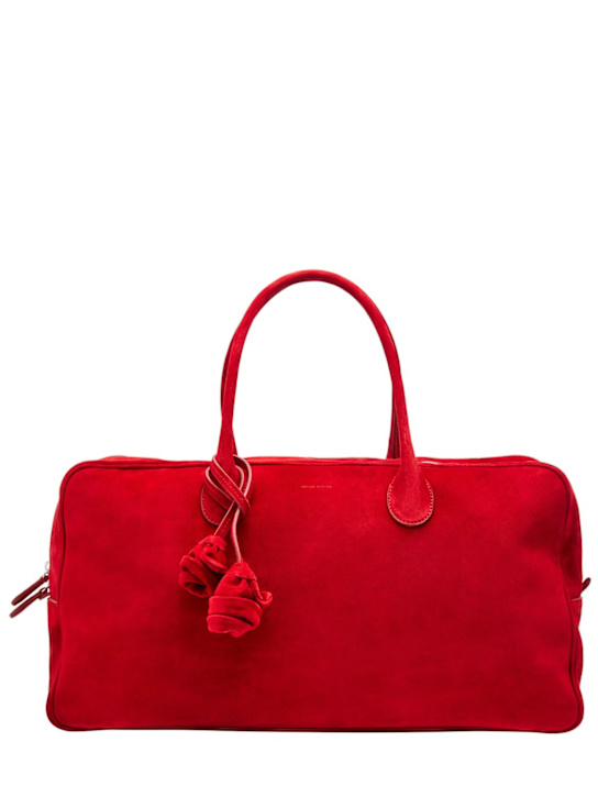 Magda Butrym: Large Brigitte suede bag - women_0 | Luisa Via Roma