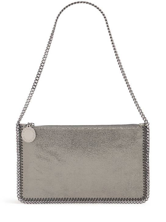Stella McCartney: Falabella metallic shoulder bag - women_0 | Luisa Via Roma