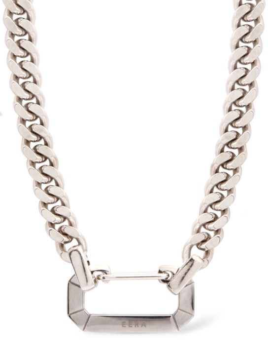 EÉRA: Dimitri long necklace - Ruthenium - men_0 | Luisa Via Roma