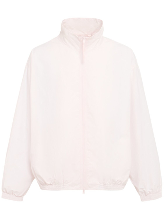 Acne Studios: Chaqueta técnica de algodón - Blanco - men_0 | Luisa Via Roma