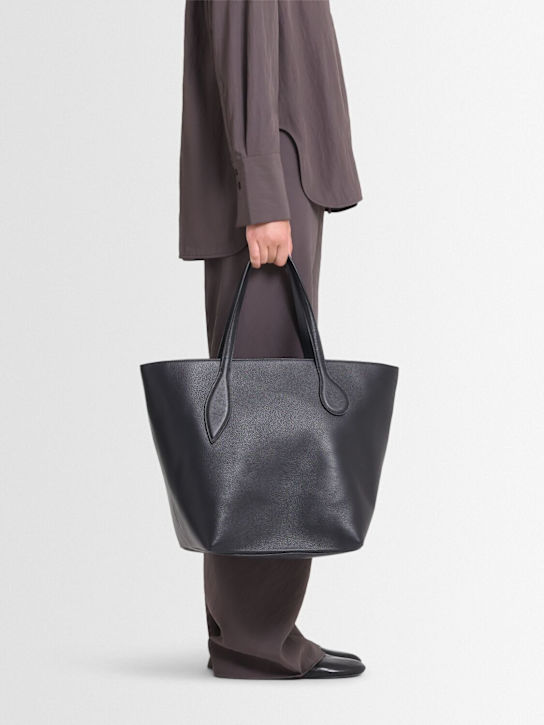 Liffner: Sprout grain leather tote bag - women_1 | Luisa Via Roma