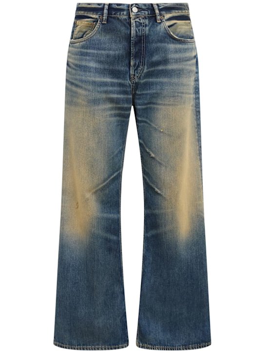 Acne Studios: Jeans „2021M Rocka“ - Dunkelblau - men_0 | Luisa Via Roma