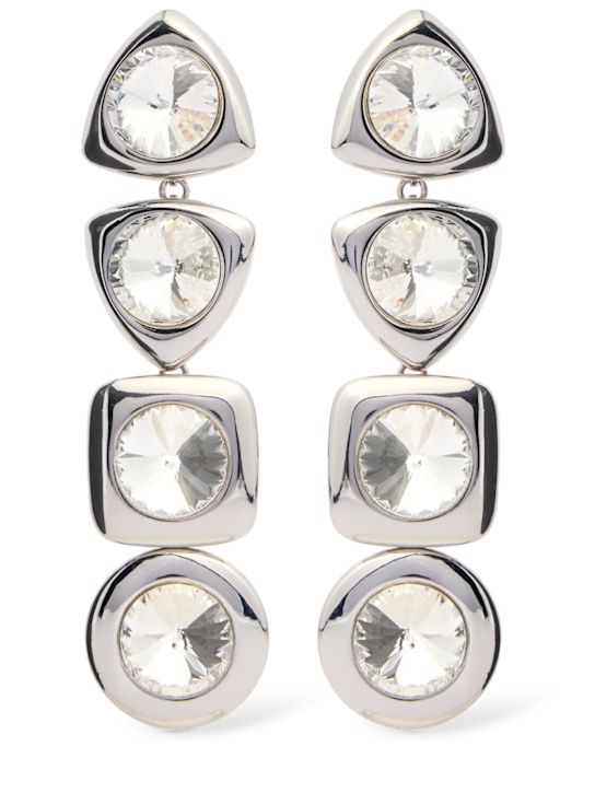 Area: Crystal drop earrings - women_0 | Luisa Via Roma