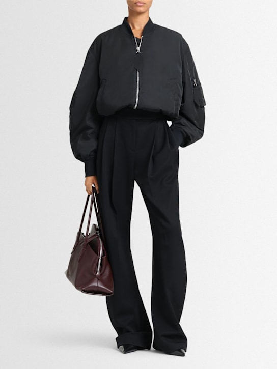 The Attico: Tech bomber jacket - women_1 | Luisa Via Roma