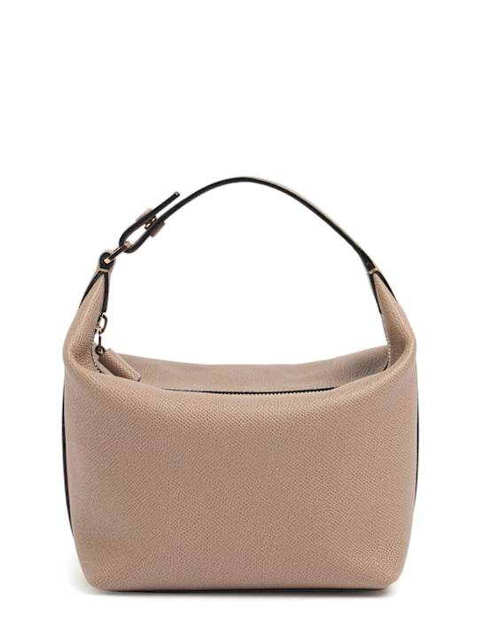 Valextra: Mochi leather top handle bag - women_0 | Luisa Via Roma