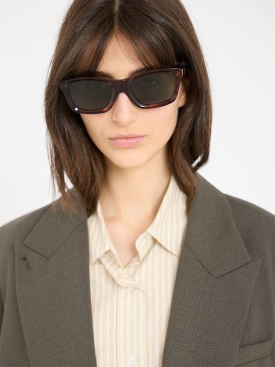 Toteme: The Classic squared acetate sunglasses - women_1 | Luisa Via Roma