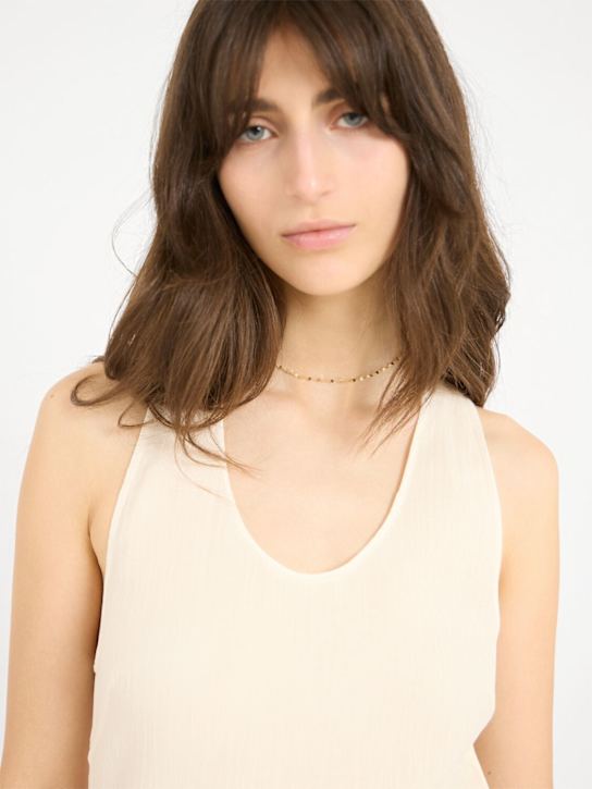 Lil Milan: 35cm 18Kt Gold Boys Tears necklace - women_1 | Luisa Via Roma