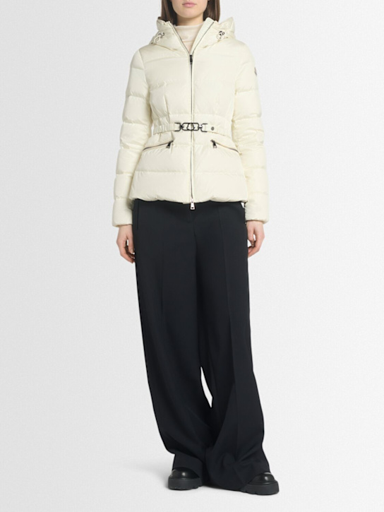 Moncler: Avoce nylon down jacket - women_1 | Luisa Via Roma