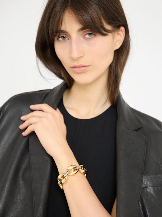 Rabanne: Eight Nano chain bracelet - women_1 | Luisa Via Roma
