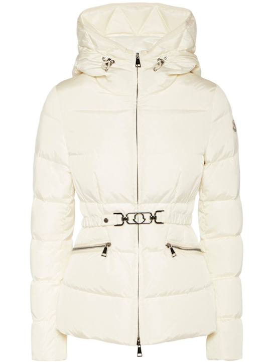 Moncler: Avoce nylon down jacket - women_0 | Luisa Via Roma