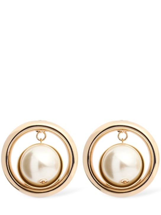 Rosantica: Miranda faux pearl earrings - women_0 | Luisa Via Roma