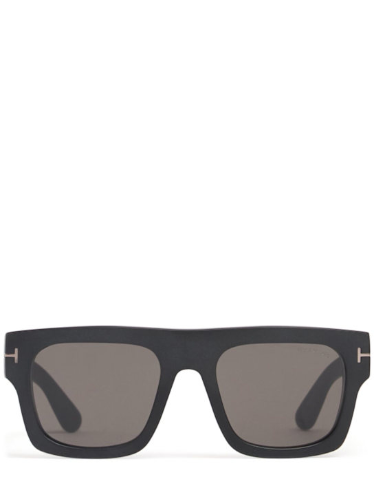 Tom Ford: Fausto squared eco-acetate sunglasses - men_0 | Luisa Via Roma