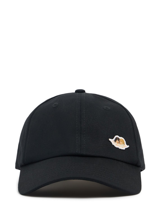 Fiorucci: White Cupid Love Club baseball cap - ブラック - women_0 | Luisa Via Roma
