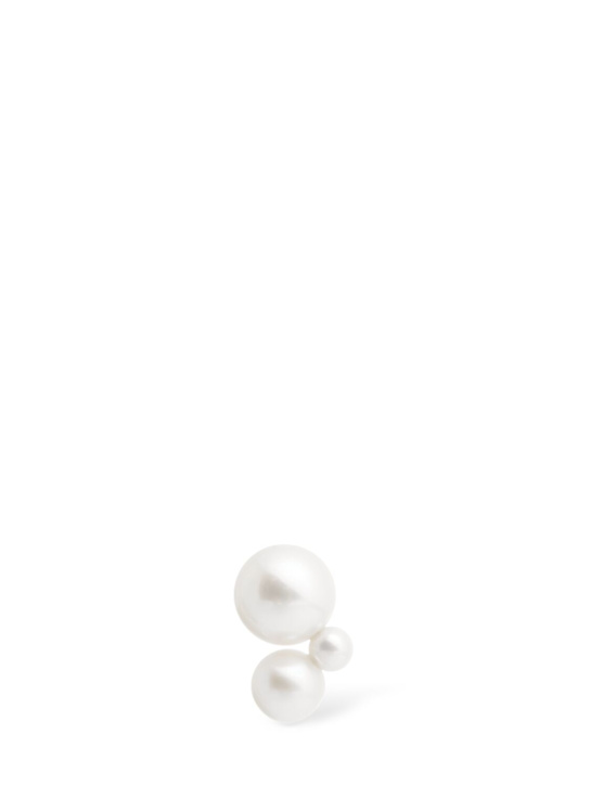 Sophie Bille Brahe: Orecchino singolo Petite Stellari con perle - Perla - women_0 | Luisa Via Roma
