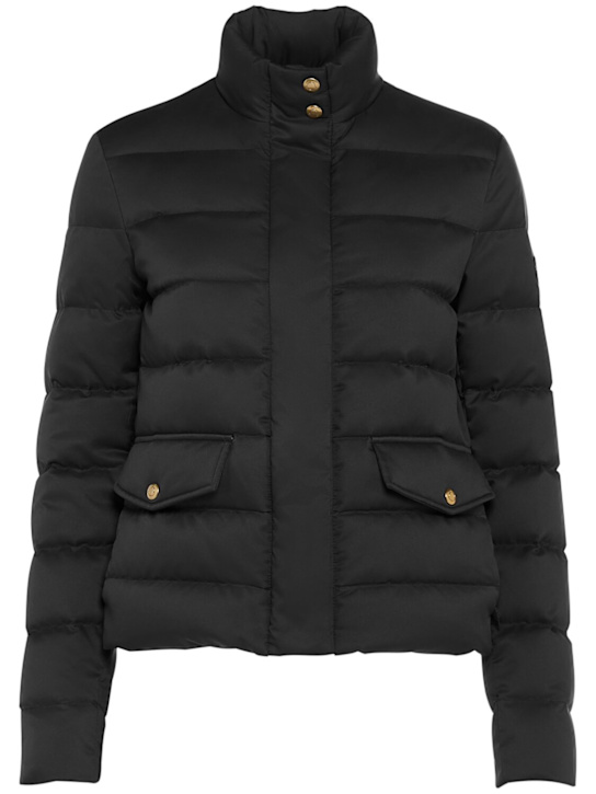 Moncler: Bessettes tech down jacket - women_0 | Luisa Via Roma