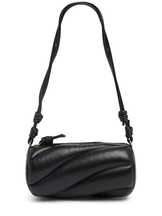 Fiorucci: Mella leather bag - Black - women_0 | Luisa Via Roma