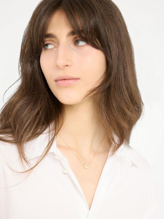 Tory Burch: Kira flower collar necklace - women_1 | Luisa Via Roma