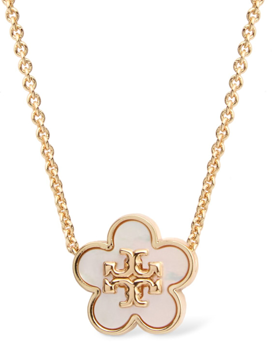 Tory Burch: Kira flower collar necklace - women_0 | Luisa Via Roma