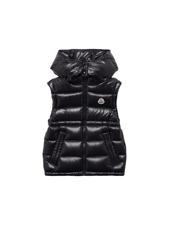 Moncler: Ania nylon down vest - kids-girls_0 | Luisa Via Roma