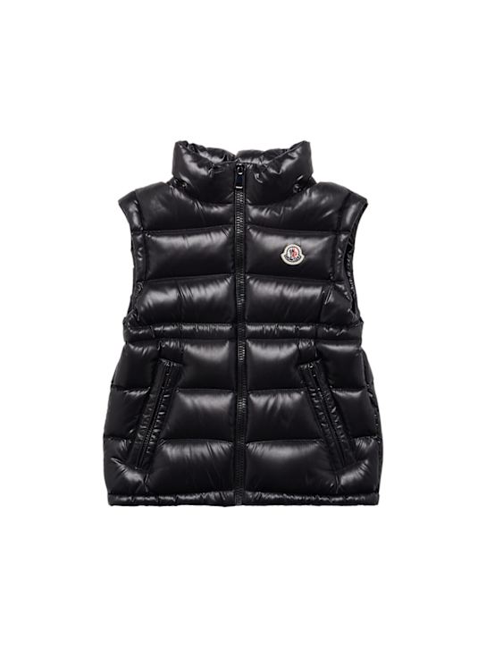 Moncler: Ania nylon down vest - kids-girls_1 | Luisa Via Roma