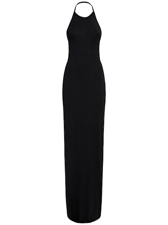 Vivian jersey halter maxi dress - Thumbnail 1
