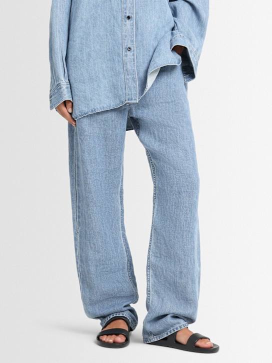 The Row: Rubber sandals - Black - women_1 | Luisa Via Roma