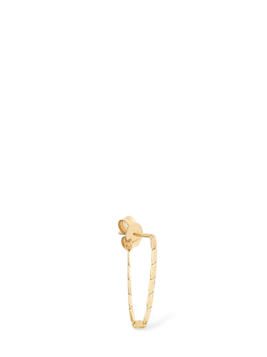 Lil Milan: Glimmer 18kt gold mono earring - women_0 | Luisa Via Roma