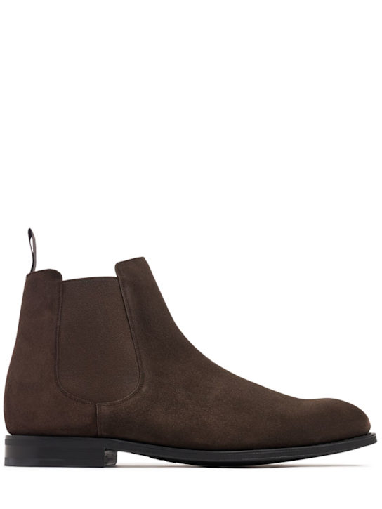 Church's: Amberley 2.0 suede Chelsea boots - men_0 | Luisa Via Roma