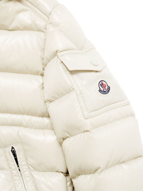 Moncler: Maire nylon down jacket - kids-girls_1 | Luisa Via Roma