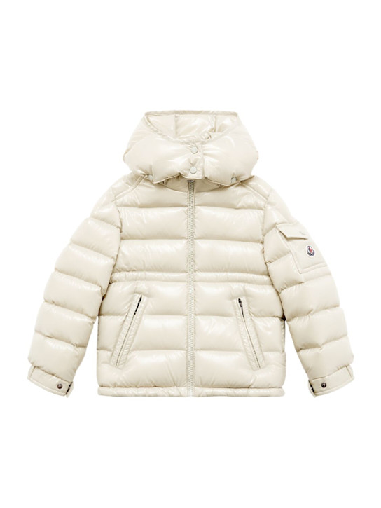 Moncler: Maire nylon down jacket - kids-girls_0 | Luisa Via Roma